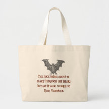 Non-Vampires Canvas Bags