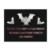 Non-Vampires postcards