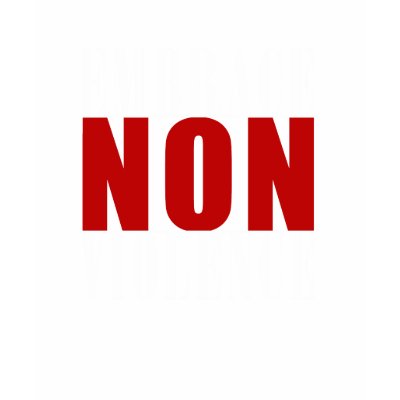 Non Violence Tshirts by paosworld