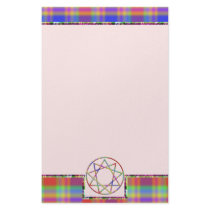 Nonagram Colorful Stationary Stationery