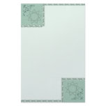 Nonagram Green Stationary Customized Stationery