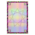 Nonagram Rainbow Stationary Custom Stationery