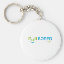 nonBored Transparent Logo Key Chains