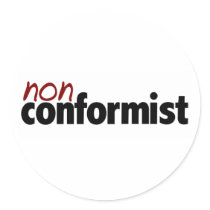 Nonconform stickers by worldsfair Nonconform stickers