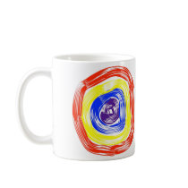 Nonfigurative color mug