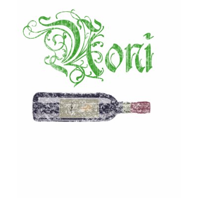 Noni Wine Bottle Long Sleeve Shirt by biscottimafia