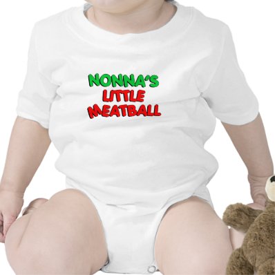 Nonna's Little Meatball Baby Bodysuit