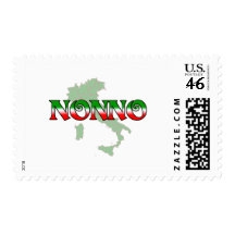 Nonno (Italian Grandfather) Postage Stamps