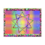 Nonogram Chakra Postcard