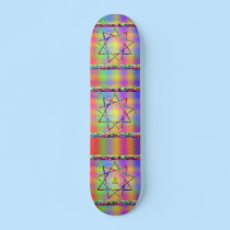 Nonogram Rainbow skateboards