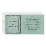 Nonogram Stone Photocard Photo Greeting Card