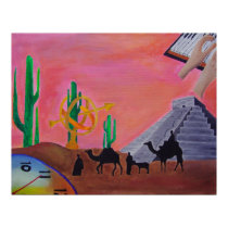 Nonsensical Desert Dream posters