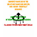 NONTOXIC PLANT/ABOVE THE INFLUENCE OF TELEVISION! t-shirts