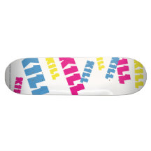 NONVERBAL: KILL KILL DECK SKATE DECK