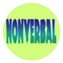 Nonverbal Stickers