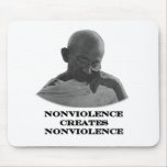 Nonviolence Black The MUSEUM Zazzle Gifts Mousepads