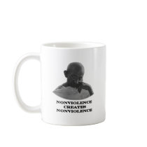 Nonviolence Black The MUSEUM Zazzle Gifts Mug