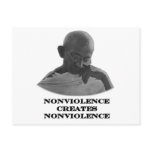 Nonviolence Black The MUSEUM Zazzle Gifts Postcard