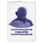 Nonviolence Blue The MUSEUM Zazzle Gifts Greeting Card
