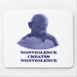 Nonviolence Blue The MUSEUM Zazzle Gifts Mouse Pad
