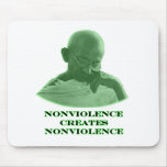 Nonviolence Green The MUSEUM Zazzle Gifts Mousepad