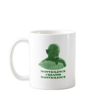 Nonviolence Green The MUSEUM Zazzle Gifts Mug