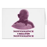 Nonviolence Magenta The MUSEUM Zazzle Gifts Greeting Cards
