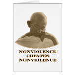 Nonviolence Orange The MUSEUM Zazzle Gifts Greeting Card