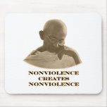 Nonviolence Orange The MUSEUM Zazzle Gifts Mouse Pad