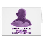 Nonviolence Purple The MUSEUM Zazzle Gifts Cards