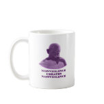 Nonviolence Purple The MUSEUM Zazzle Gifts mugs