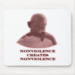 Nonviolence Red The MUSEUM Zazzle Gifts Mousepads