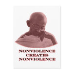 Nonviolence Red The MUSEUM Zazzle Gifts Postcards