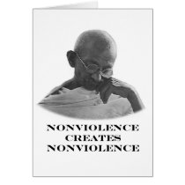 Nonviolence White The MUSEUM Zazzle Gifts Cards