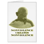 Nonviolence Yellow The MUSEUM Zazzle Gifts Greeting Card