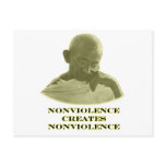 Nonviolence Yellow The MUSEUM Zazzle Gifts Post Card