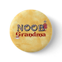 NooB Grandma buttons by FamilyHumorShirts NooB Grandma buttons
