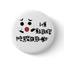 noobama, No, Obama, Presidency buttons