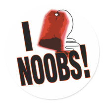 Noobs Sticker