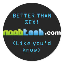 noobtoob sticker better than sex