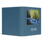 Nooksack River Vinyl Binder