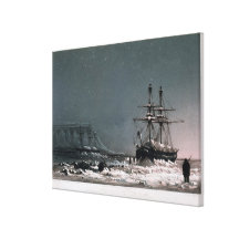Noon: In Mid-Winter, Port Leopold, from 'Ten Colou Stretched Canvas Prints