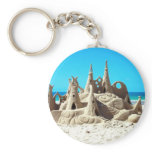 Noosa Beach Sandcastle Keychain