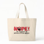 Nope Anti Obama Gear '08 Canvas Bag