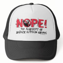 Nope Anti Obama Gear '08 Trucker Hat