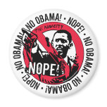 Nope Anti Obama Gear '08 Refrigerator Magnet