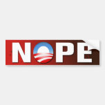 NOPE Bumper Sticker