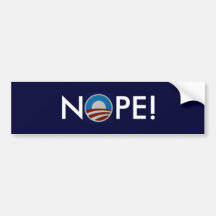 Nope! Bumper Stickers
