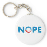 NOPE NO WAY KEYCHAIN