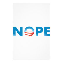 NOPE NO WAY PERSONALIZED STATIONERY